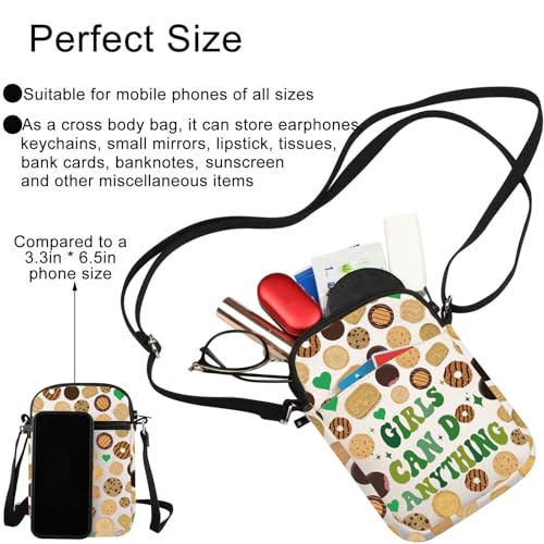 JNIAP Scout Cookie Crossbody Bag Scout Cookie Boss Gifts Cookie Mom Gifts3