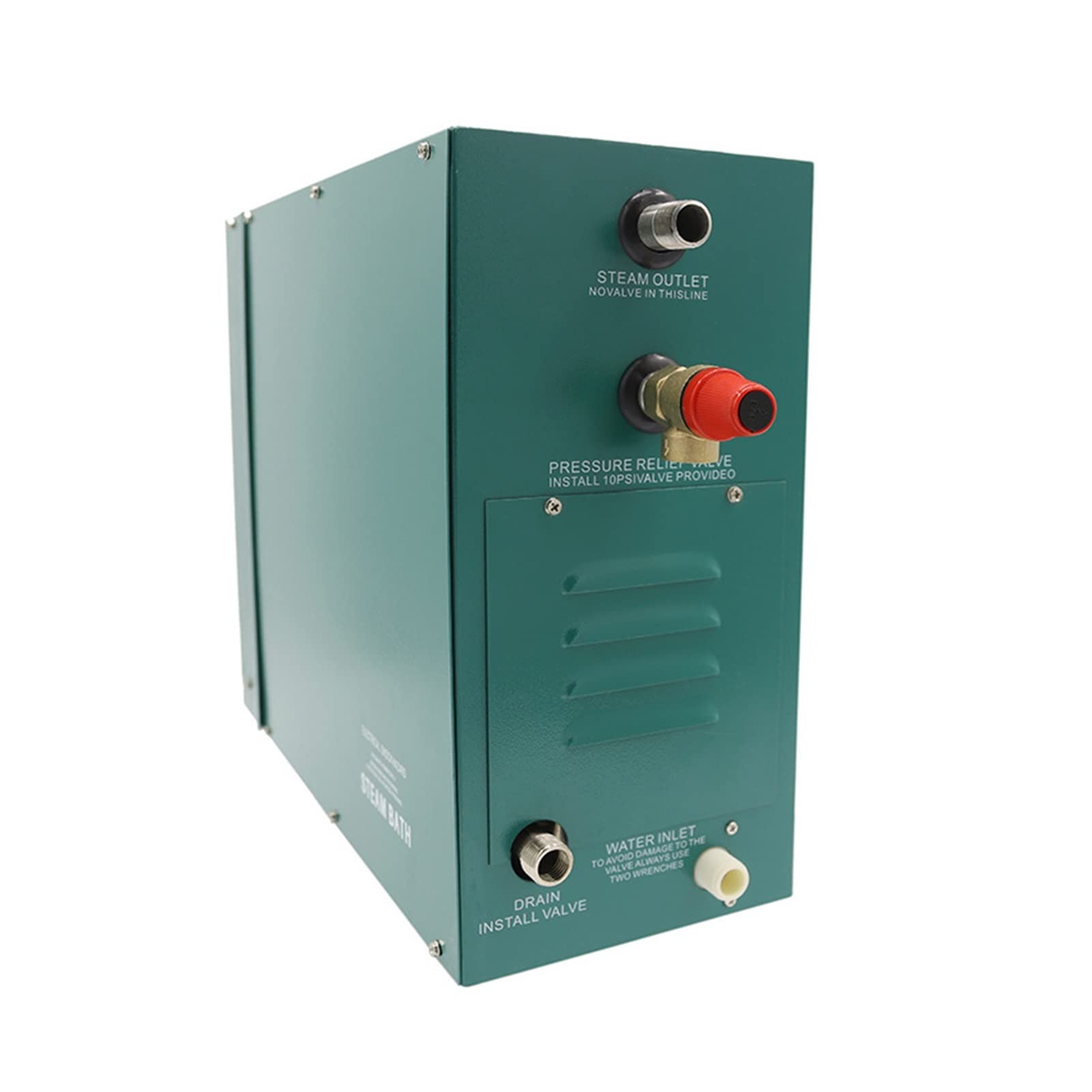 Sauna Portable, Système de kit générateur douche à vapeur 1 2KW auto-drainant