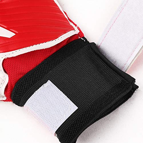 Guantes de Portero,Guantes Portero Tamaño for niños Adultos Portero Dedo Guantes de protección Espesado látex Guantes de Portero de fútbol Guantes de Portero de fútbol
