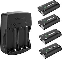 Vista 1 de Smatree Xbox One Controller Battery, 4 Pack Rechargeable Battery Compatible with Xbox Series XSXbox OneXbox One SXbox One XXbox One Elite Wireless