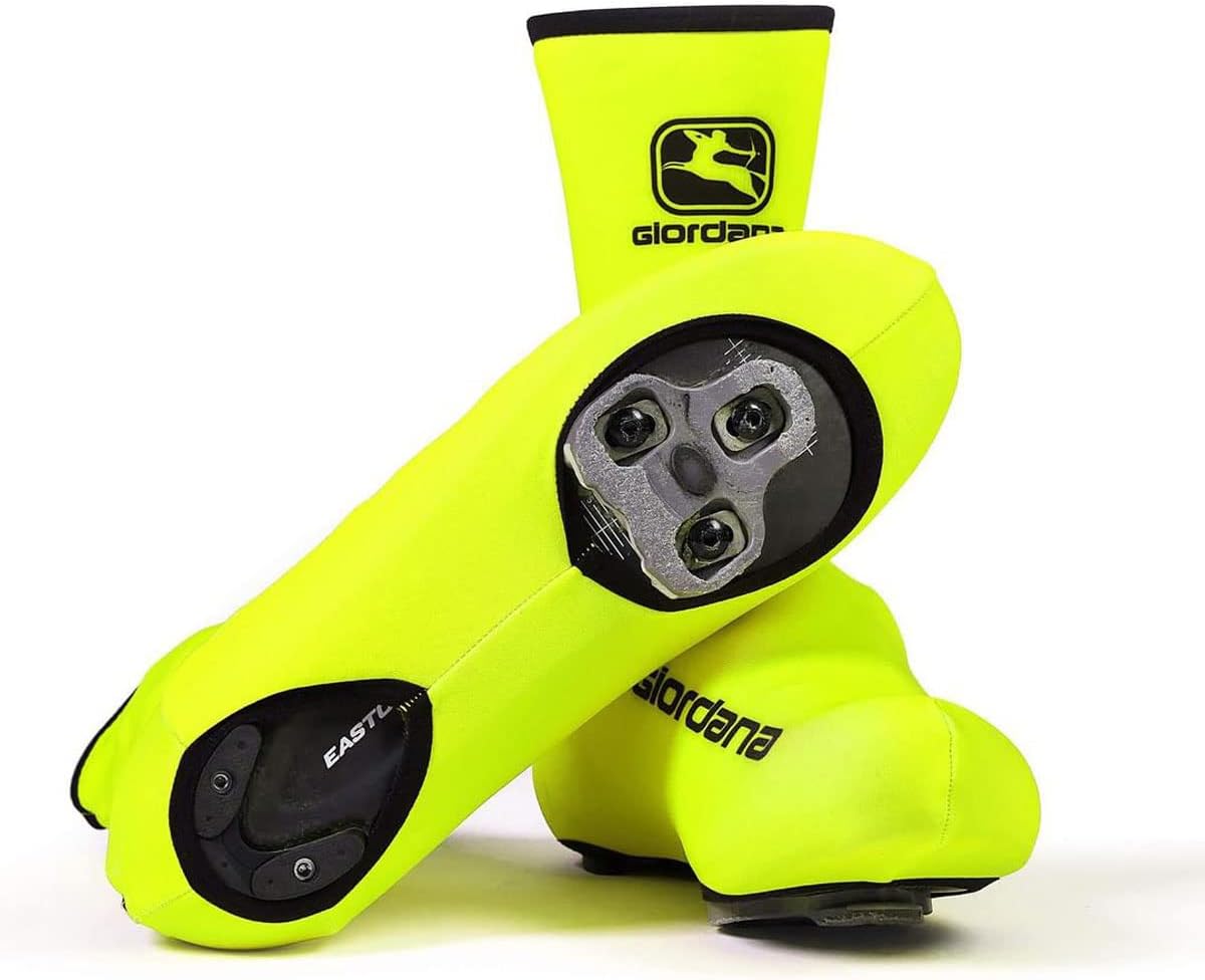 Giordana 冬用断熱サイクリングシューズカバー, ネオンイエロー (Fluo Yellow), 40/41
