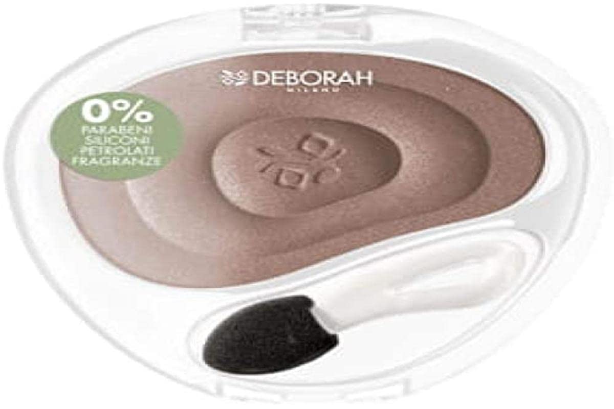 DEBORAH Pure 0% Eyeshadow Beige Nude, 1.0 count, Powder, Full Coverage, Shimmery Finish, Aromatherapy, Sensitive Skin, Adult