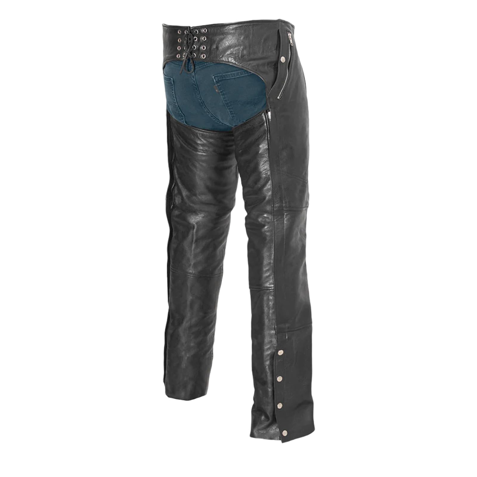 First Mfg Co Motorcycle Biker Riding Black