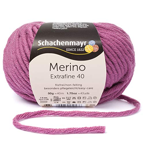 Schachenmayr Hilos para Tejer A Mano Merino Extrafine 85, 50g Nostalgy