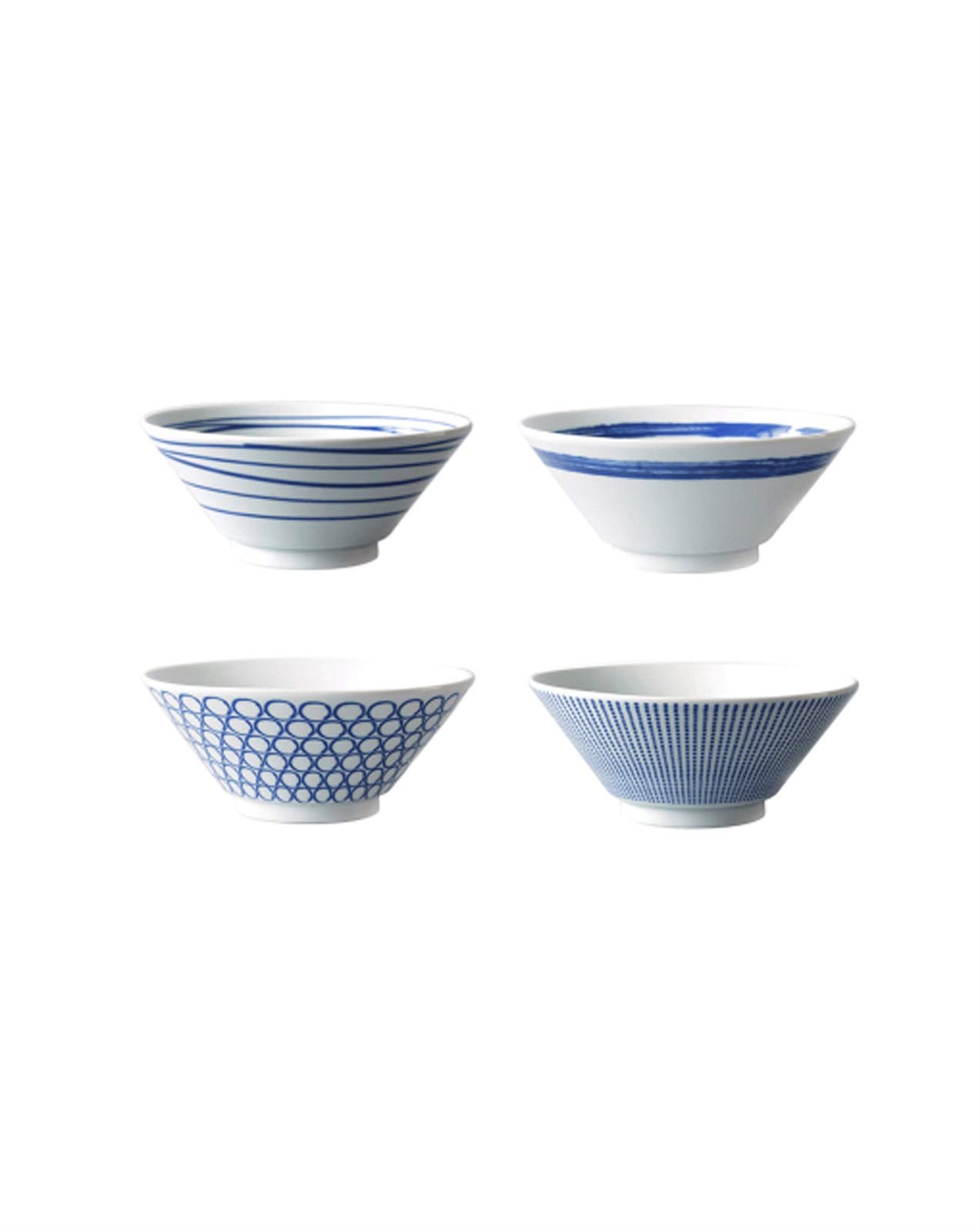 Bol de trompette en céramique rétro japonaise, vaisselle artisanale pour ramen élégant