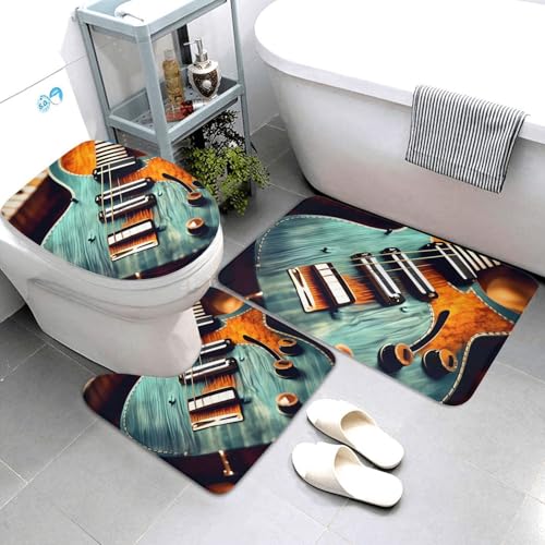 Tapis de bain contour U antidérapant contre les glissades - 4