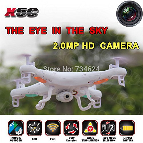 Syma X5C Quadricopter Remote Control Drone 2.4G LCD