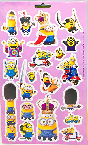 Minions Sticker Book 4 Sheets #TOP3