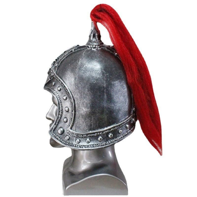 Starożytny rzymski wojownik kask generał czapka wojownik spartański wojownik głowa pancerz kask żywica Hallloween przebranie dla dorosłych