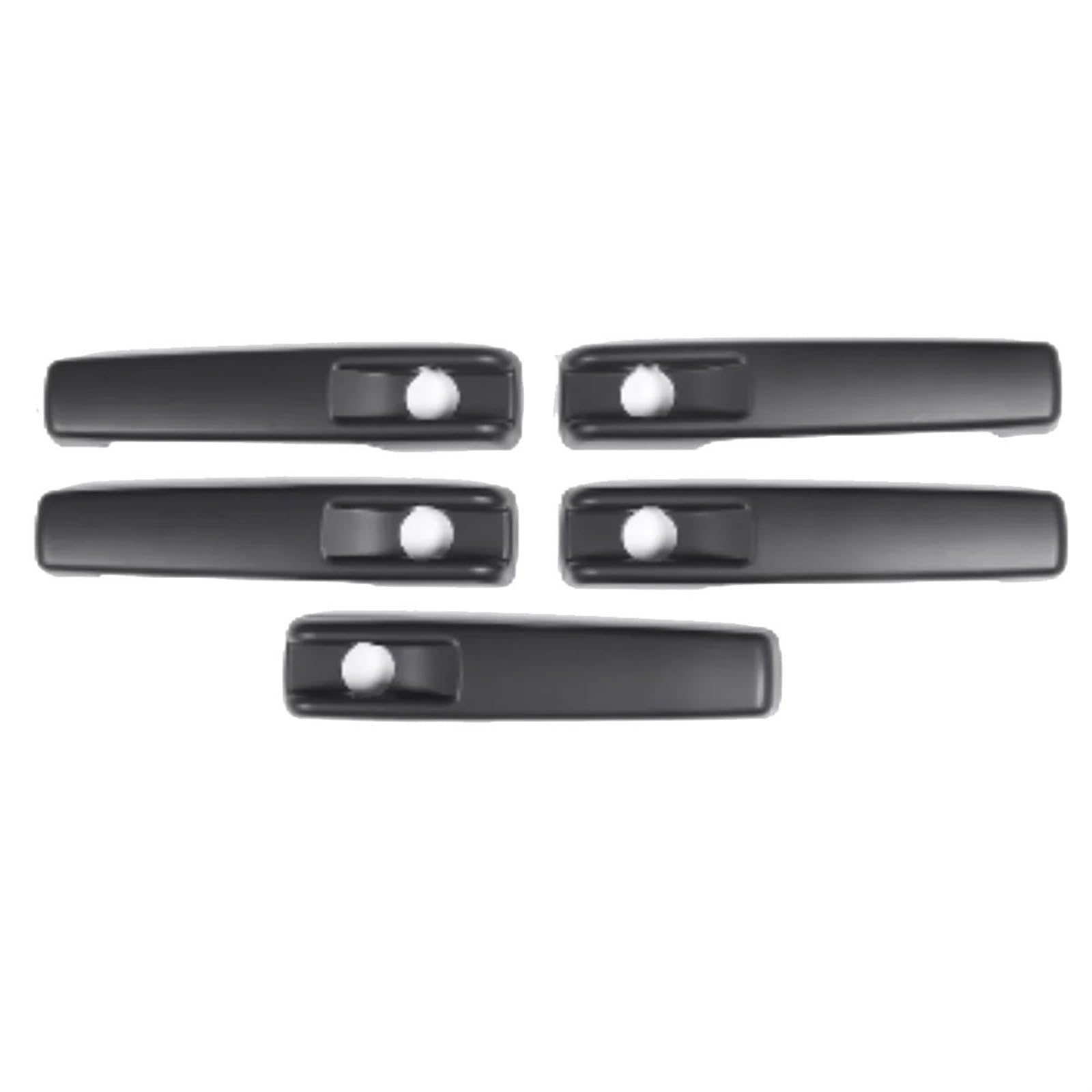 NOHEEU Car Matte Black Exterior Door Handle Cover Trim for Benz G-Class W463 W464 G65 G55 G63 G500 G550 G350 2004-2021