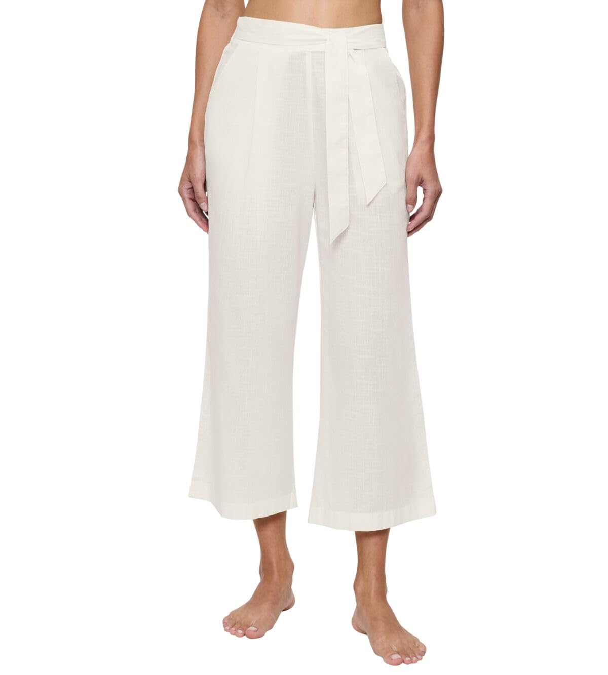Triumph Women's Summer Wear Trousers Shorts, Silk White, 12