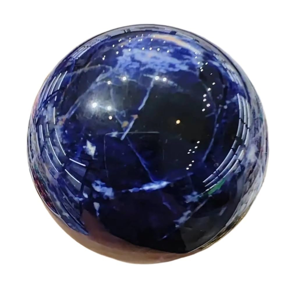 SSOPTMCB Stone Bluestone Crystal Ball Home Decoration(200-300g) Gemstone Stone