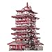 Hammer Puzzle 3D, Un Famoso Palazzo dalla Cina, Yuewang Torre, mestiere del Metallo Modello Kit Giocattoli Regali for Adulti e Ragazzi, Numero di Parti 298