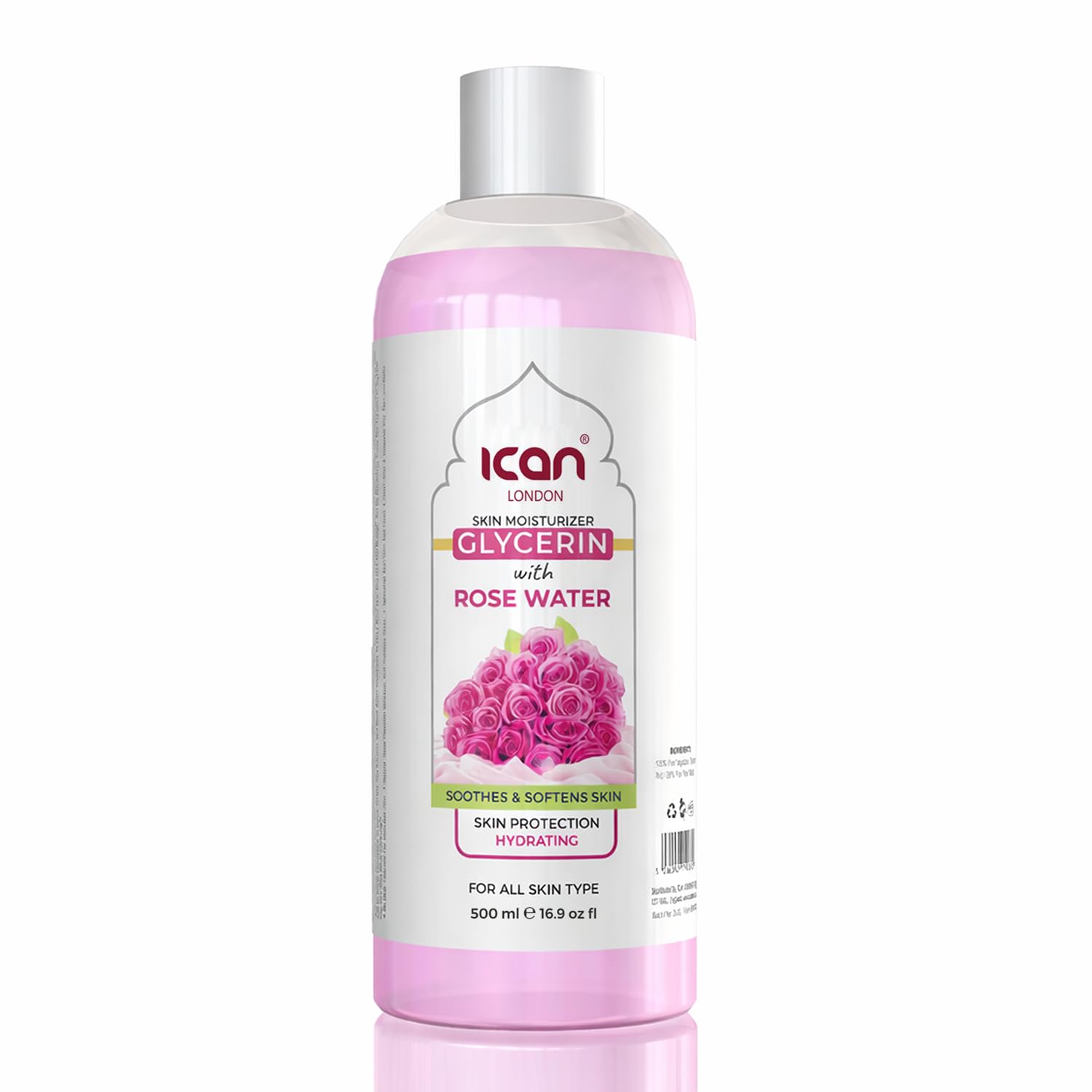 ican london glycerin with rose water 500ml