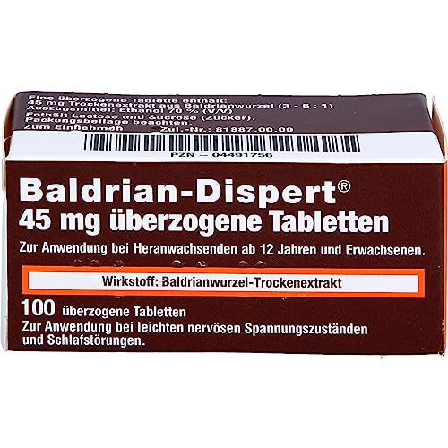 BALDRIAN DISPERT 45 mg überzogene Tabletten 100 St