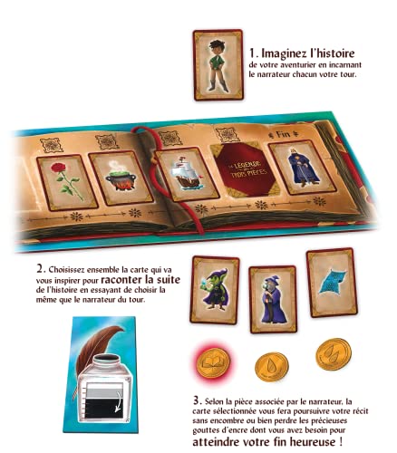 Jeu d’ambiance Gigamic La légende des trois pièces - vue 4