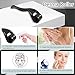 Rwotlls Derma Roller Microneedling Roller for Face - 0.25mm, (Black)