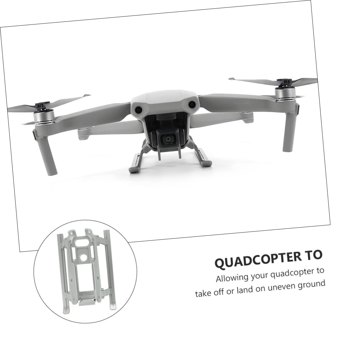 DECHOUS Landing Gear Extender for Quadcopter Compatible 2s Easy to Install Sturdy and Stable