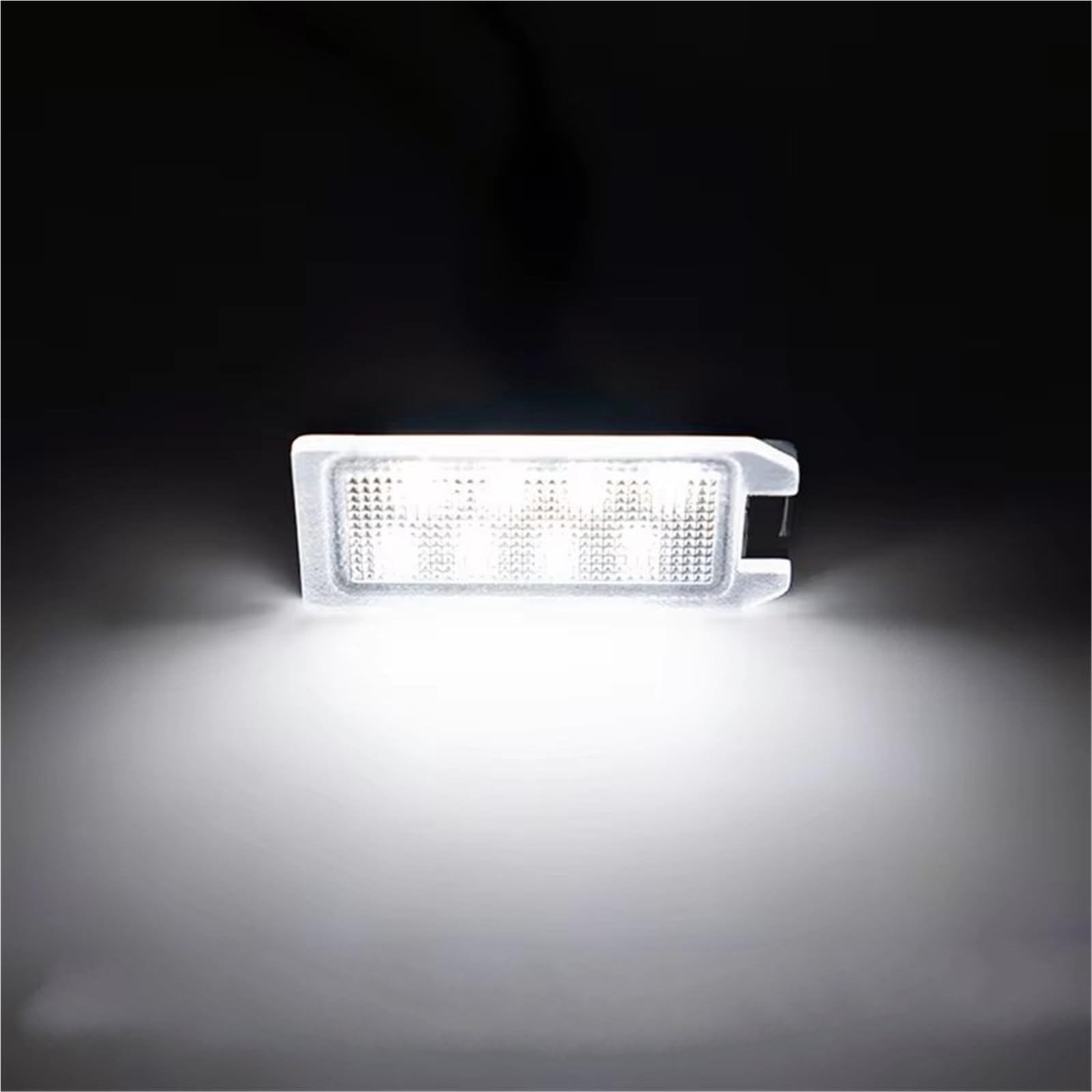Luces de matrícula para Jeep Grand Cherokee 2014-2020 y Compass 2014-2017. Conjunto de luz de matrícula blanca