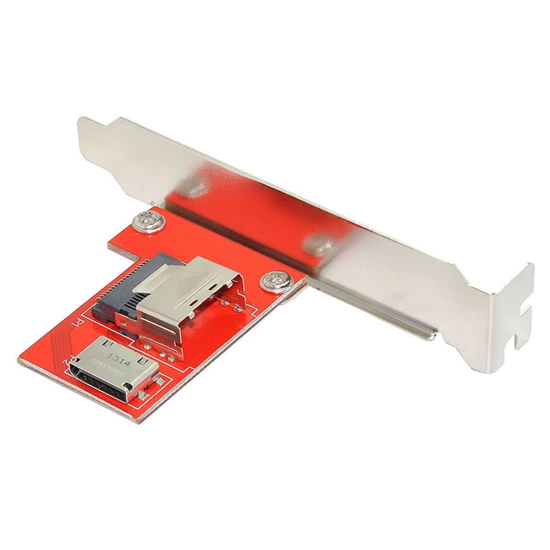 Chenyang Adaptateur Mini SAS SFF-8087 PCI-Express 4.0 vers Oculink SFF-8611 SFF-8612 PCBA femelle