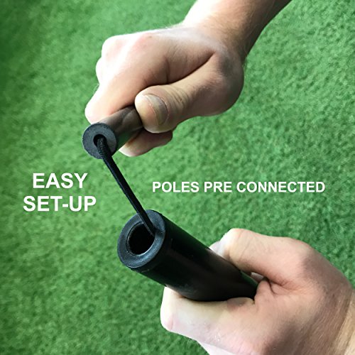 QUICKPLAY Portable Handball Goal 2.4 x1.7M Junior – Ultra Portable Indoor & Outdoor Handball Goal Features Weighted Base [Single Goal]… by QUICKPLAY - Image 3