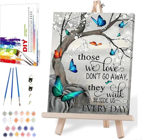 Pintura por números para adultos en bonita caja para regalar en cumpleaños