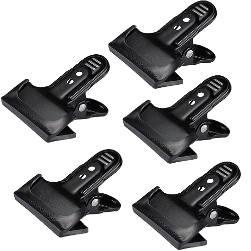Bresser F001987 Pinces de Studio en Métal 5 pièces Noir