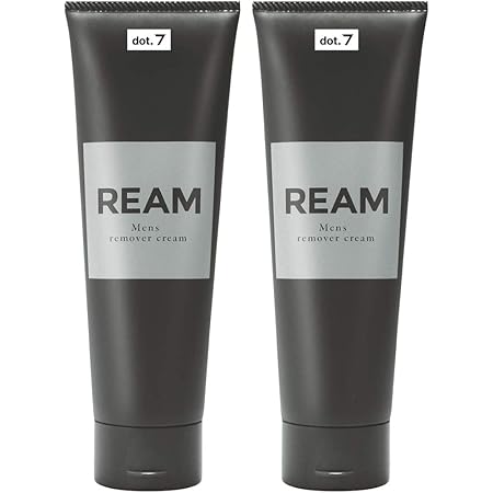 Amazon Amazon限定ブランド Dot 7 Ream メンズ除毛クリーム2個セット シアバター配合 ボディ用 医薬部外品 0g 2 Dot 7 脱毛 除毛剤