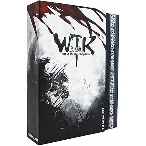 YOKA GAMES War of The Three Kingdoms -2022 New Graphics Chinese Historical Strategy War Rollenspiel Kartenspiel Brettspiel Sanguosha WTK Cover