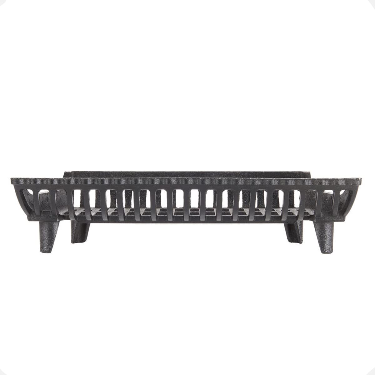 Ruszt kominkowy 56 cm wytrzymały, żeliwny ruszt ogniowy - 56 cm szer. x 30 cm gł. x 13,3 cm wys. (5 cm prześwit)