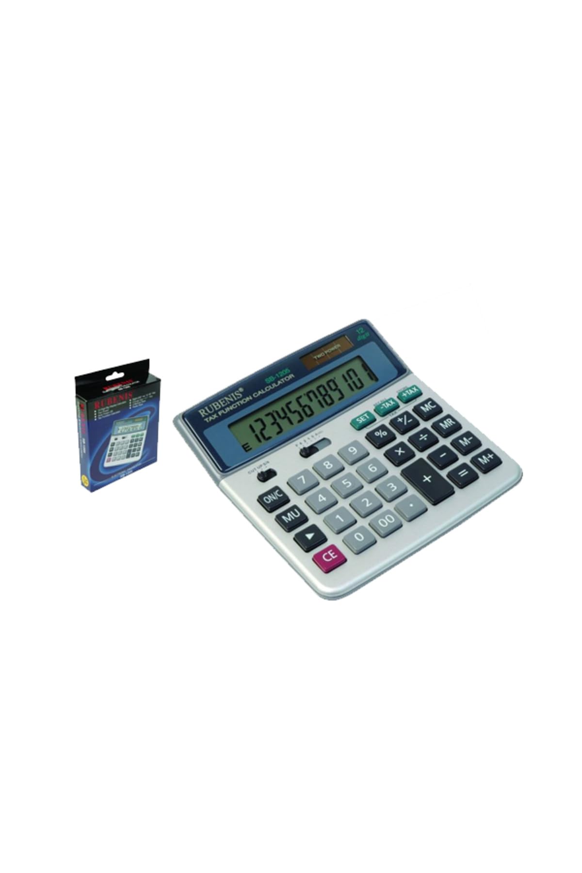 Rubenis SB-1205 - Calcolatrice da tavolo, 16