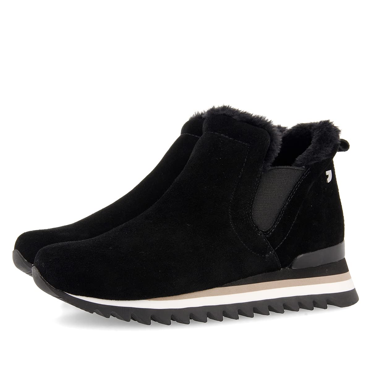 Gioseppo Eckero, Women’s Low-Top Sneakers, Black (Negro Negro), 5.5 UK (39 EU)