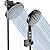 Filtered Shower Head with Handheld Spray Combo, High Pressure Rain Shower Heads with 10 Spray Modes, Double Shower Head for Hard Water, Detachable Showerhead with 78 Inch Hose, Black
