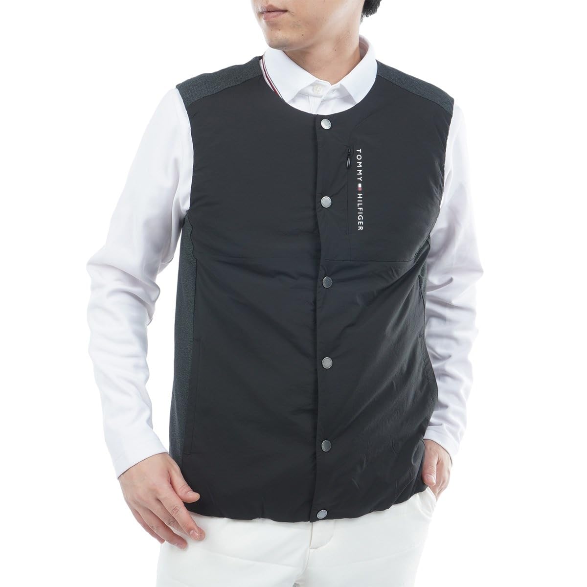 Amazon | [トミー ゴルフ] ダウンベスト TOMMY HILFIGER GOLF(トミー