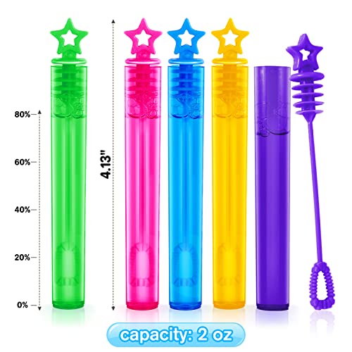 Letapapa LE-200BUBBLE Bubble Wand, 200 Pcs Mini Bubble Wands Bulk In 10 Colors thumb #1