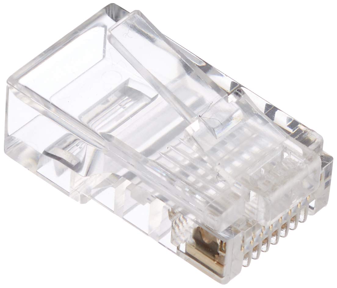 Logilink MP0020 wtyczka modułowa do płaskich kabli (100 sztuk w opakowaniu)