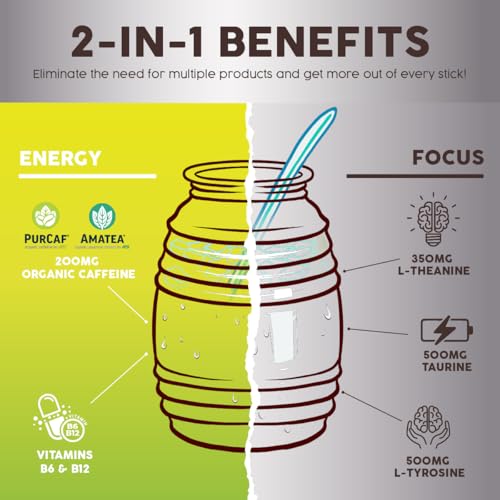 Image of Salud x Jarritos 2-in-1 Energy Drink Powder + Focus, Lime, Organic Caffeine, B6 + B12, Theanine, Clean Energy Drink Packets, Limon Agua Fresca Mix, Non-GMO, Gluten Free, 1g of Sugar, (15 Servings)