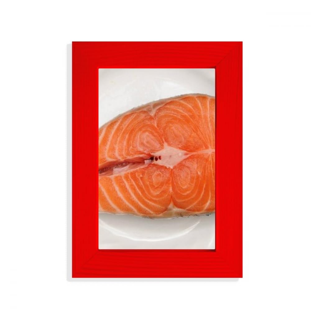 Cadre photo Marhakis rouge à texture alimentaire design contemporain