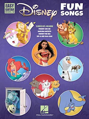 Disney Fun Songs. Solo pour Guitare.