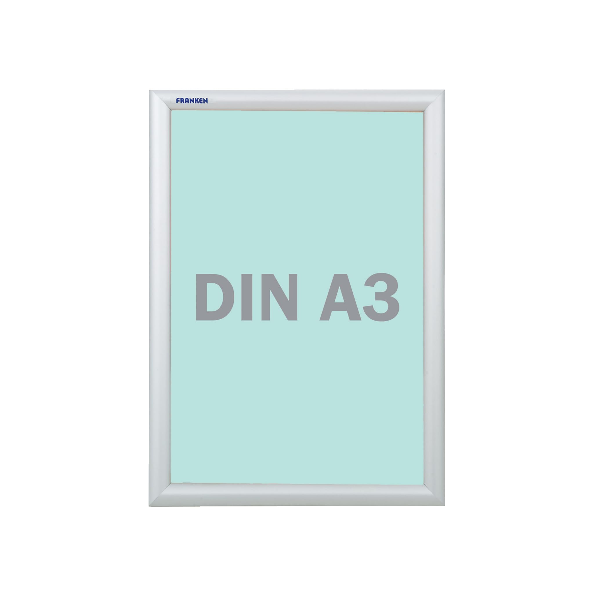 Franken Clip-on BS1801 Display Cabinet Security Fire Retardent, 24.1 x 32.8 x 1.2 cm a3 Transparent