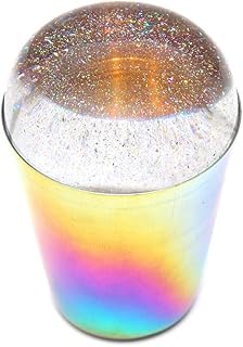 yeacher Carimbo de unha colorido brilhante cabeça holográfica carimbo de silicone transparente para placa de carimbo de arte de unha
