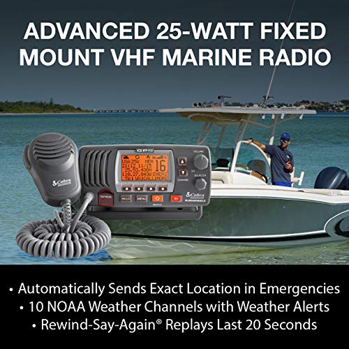 Reviews for Cobra MR F77B GPS Fixed Mount VHF Marine Radio 25 Watt VHF