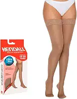Meia 7/8 Media Compressão com Silicone 1612 Mel Kendall Médio