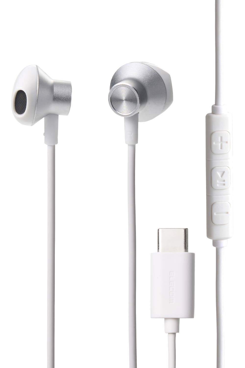 Amazon.co.jp: エレコム イヤホン Type-C 有線 インナーイヤー (セミ