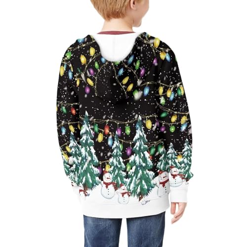 Girls Zipper Hoodies Children Hooded with 2 Pockets Pullover Hoodies for 6-16Y Kids4