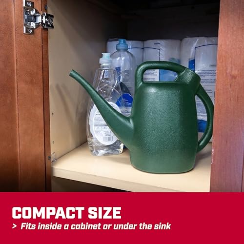 Image of Chapin 1 /2-Gallon Watering Can, Easy-Pour Dual Handle Design | Lightweight compact design; ideal for indoor plants watering with large opening for easy refill and controlled pour