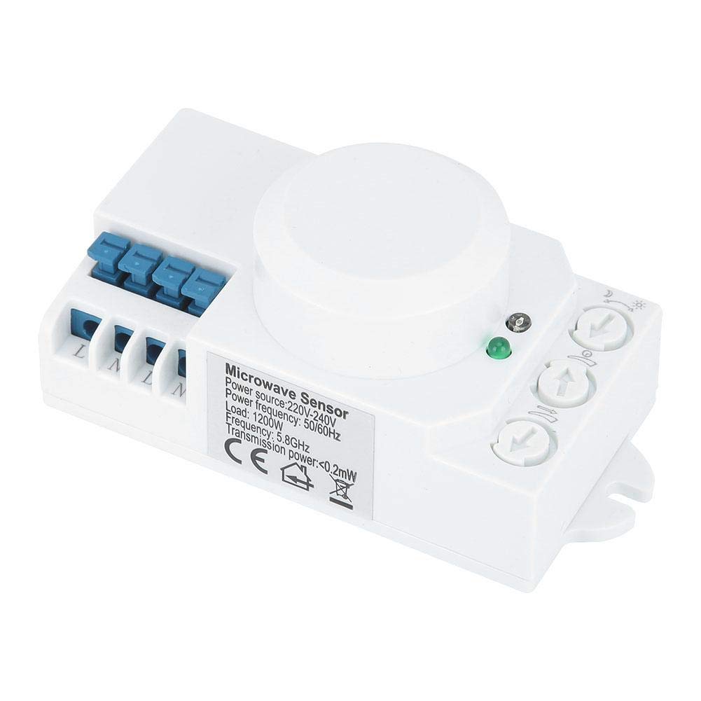Duokon 5.8 GHz Switch Capteur de Mouvement Dtecteur Automatique de Lumire Switch AC 220V-240V SK-805