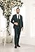 Men's 3 Piece Suit Emerald Green Wedding Suits for Men Groom Groomsmen Suit Set Formal Prom Tuxedo Emerald Green 3 Piece Fashion Homecoming Suits for Men, S