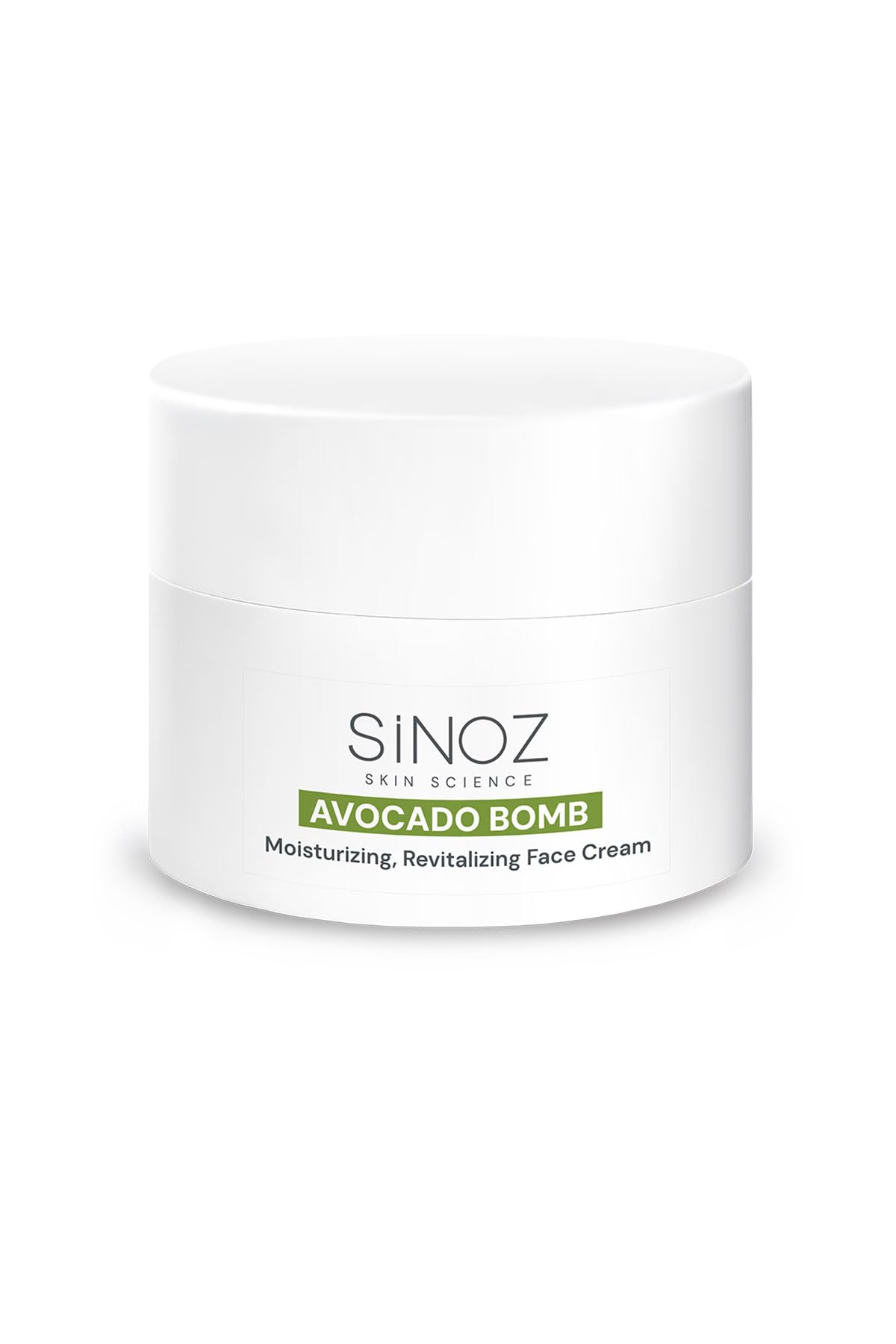 Sinoz Avokado Bomb Canlandırıcı Nemlendirici Yüz Bakım Kremi 50 Ml