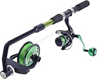 Vista 1 de Bobinadora de línea de pesca, enrollador de línea ajustable, sin torsión de línea, portátil para lanzar y girar y carrete de arrastre